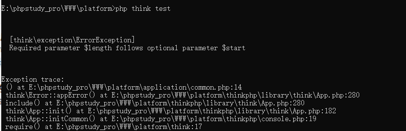 tp5.0|php8.0 在window系統上寫定時任務，執行報錯