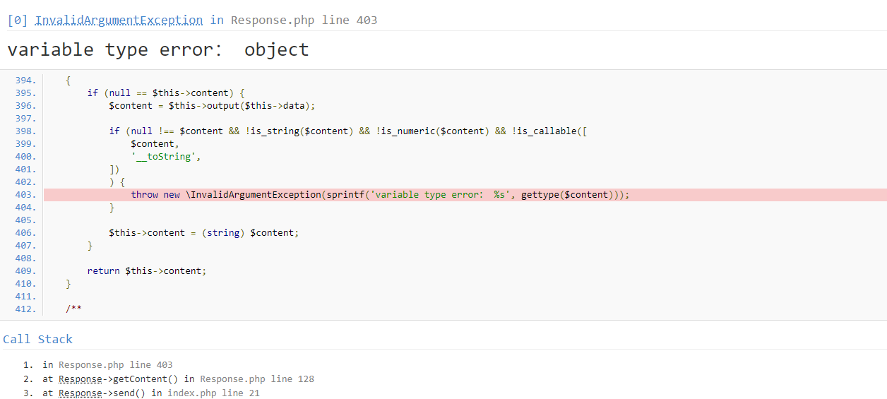 出現variable type error： object