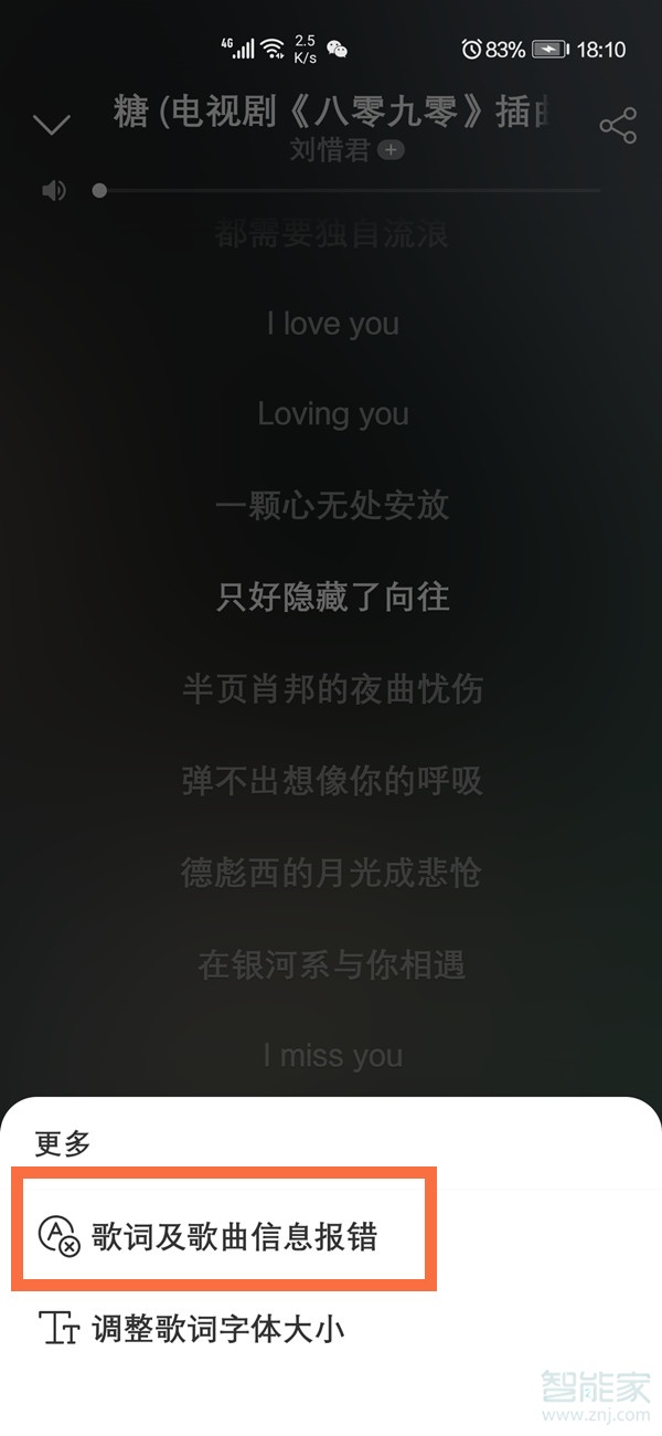 網(wǎng)易云歌詞速度怎么調