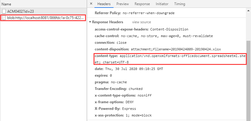 Vue通過Blob對象實現(xiàn)導(dǎo)出Excel功能示例代碼