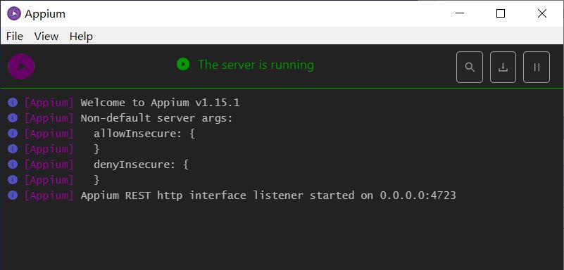 Python+Appium自動化測試的實戰
