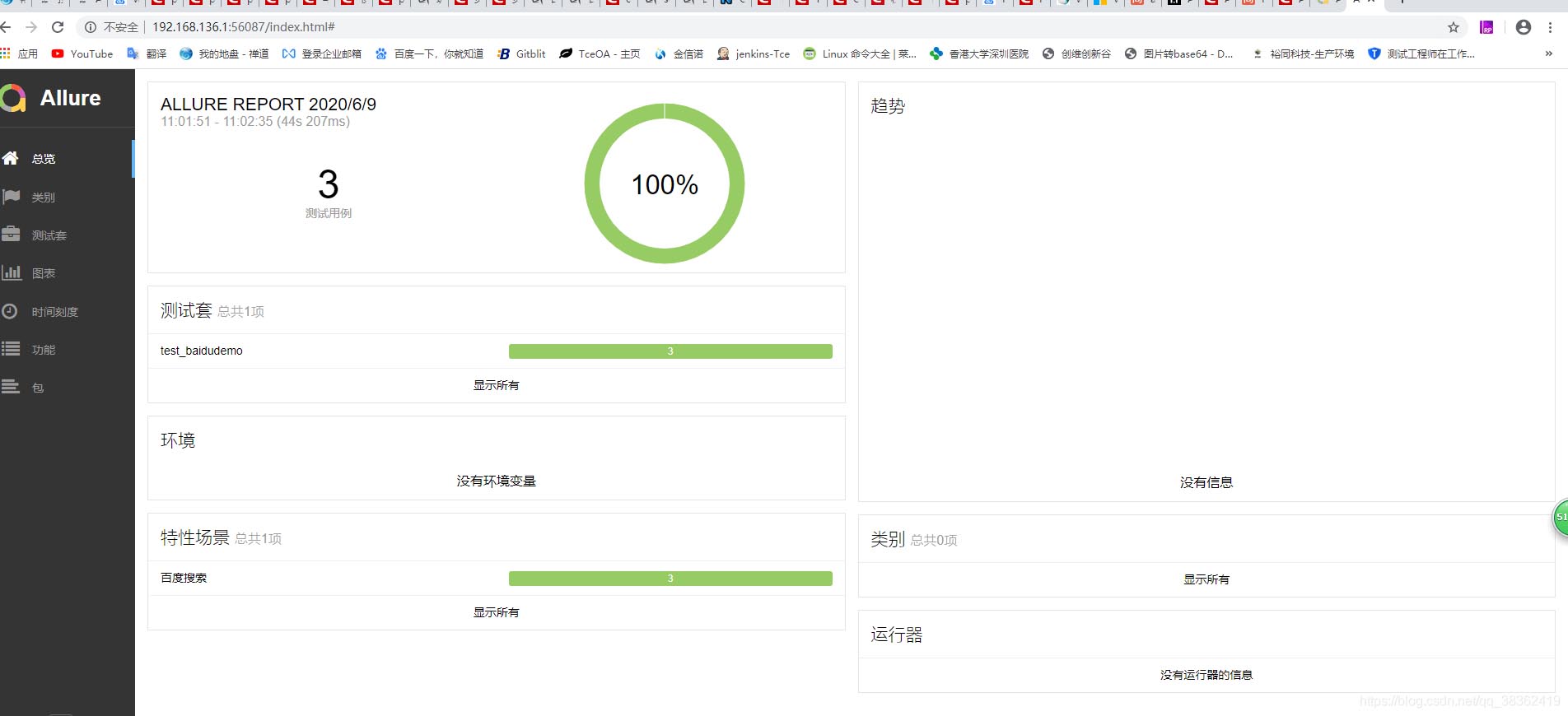 allure結合python生成測試報告教程