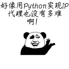 python爬蟲實(shí)戰(zhàn)之制作屬于自己的一個IP代理模塊