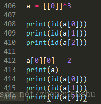 聊聊Python中關于a=[[]]*3的反思