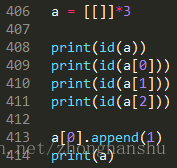 聊聊Python中關于a=[[]]*3的反思