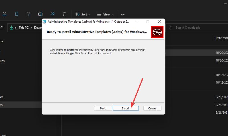 如何安裝適用于Win11正式版的ADMX模板？Win11安裝組策略編輯器ADMX模板的方法步驟