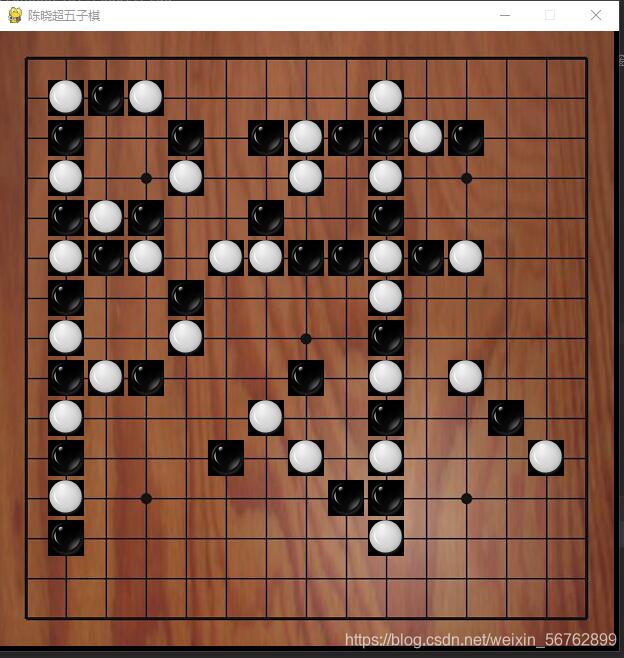 python編寫五子棋游戲