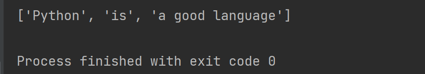 python spilt()分隔字符串的實現(xiàn)示例