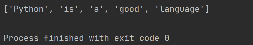 python spilt()分隔字符串的實現(xiàn)示例