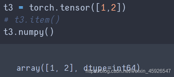 Python深度學習之Pytorch初步使用