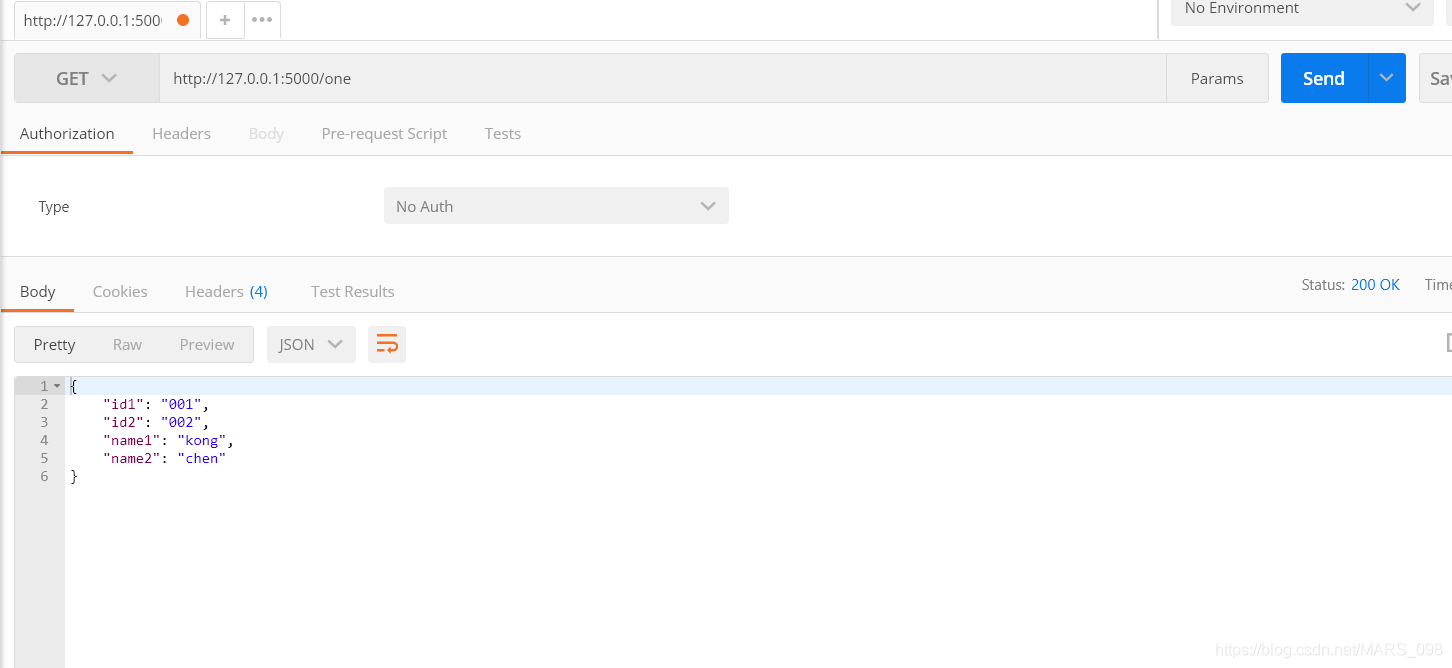 python+flask編寫接口實例詳解