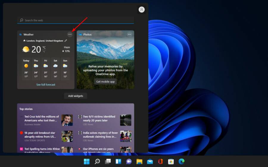 Win11如何刪除天氣小部件？Win11刪除天氣小部件的方法