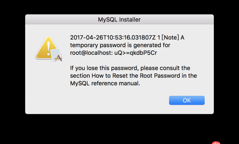 安裝mysql，完成時提示的是用戶名root，在終端查看版本時顯示的不是root，請問這怎么解決