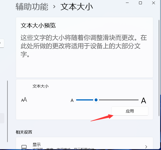 Windows11電腦字體大小怎么設置？Win11字體大小調節教程