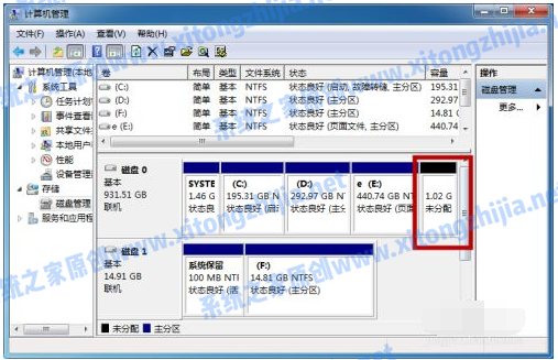 Win7系統怎么進行磁盤分區？