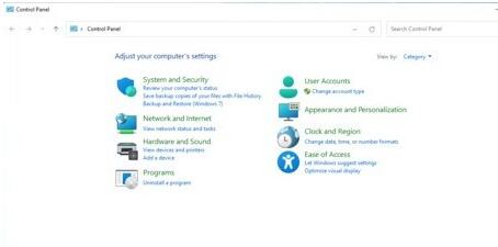 Win11控制面板在哪打開?Win11控制面板打開方法