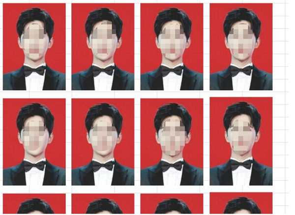 使用Excel如何打印一寸和兩寸的證件照