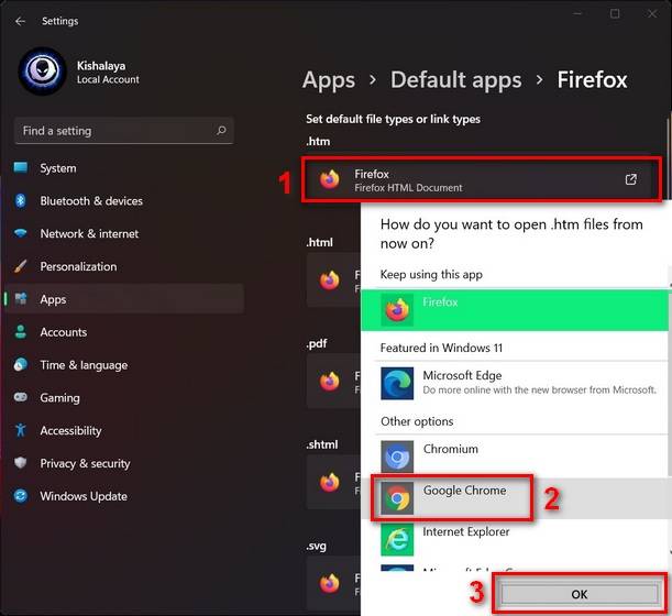 Win11怎么修改默認(rèn)瀏覽器？教你如何更改Win11默認(rèn)瀏覽器