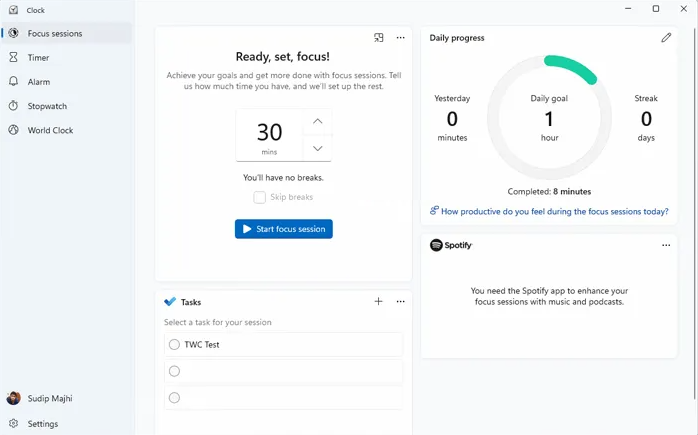 怎么在Windows11中啟用和使用焦點(diǎn)會(huì)話？