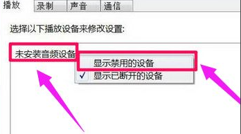 怎么解決Win10提示未安裝音頻設備?