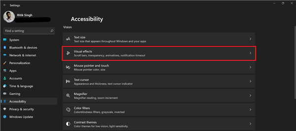 Window11如何禁用透明任務欄?Win11停用透明度效果教程