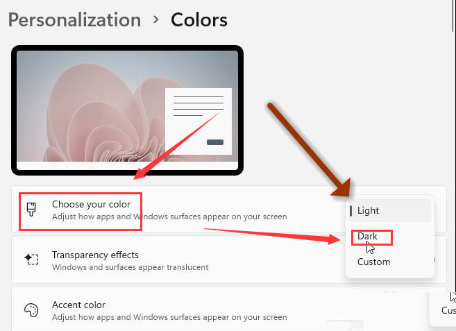 Win11黑夜模式在哪開啟?Win11黑夜模式怎么開啟?