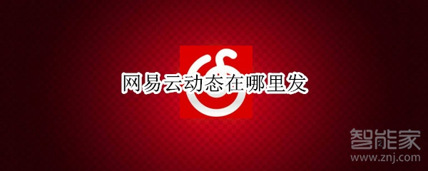 網易云動態在哪里發