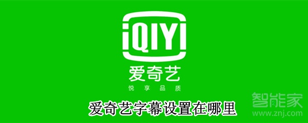 愛奇藝字幕設(shè)置在哪里