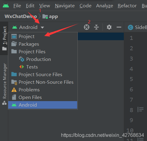 android 仿微信demo——微信通訊錄界面功能實現(移動端,服務端)