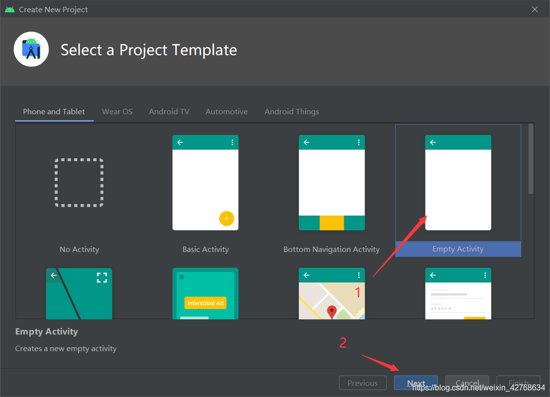 android 仿微信demo——微信啟動界面實現