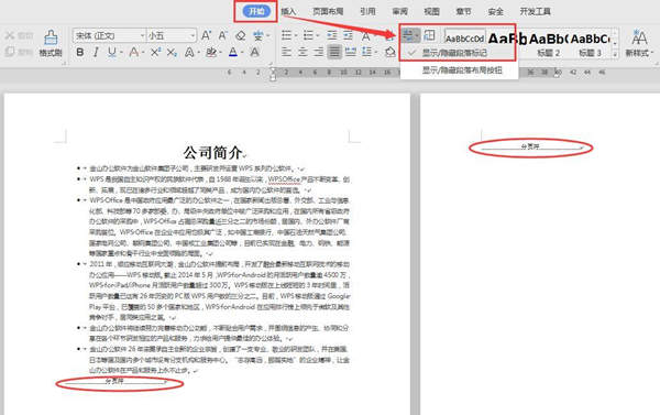 怎么刪除WPS文檔中多余的空白頁?