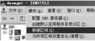 DNS服務器中創(chuàng)建正向查找區(qū)域的操作步驟