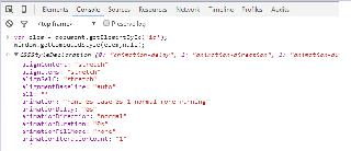 解析原生JS getComputedStyle