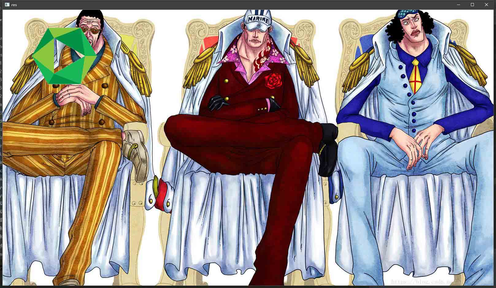 使用python和opencv的mask實現摳圖疊加