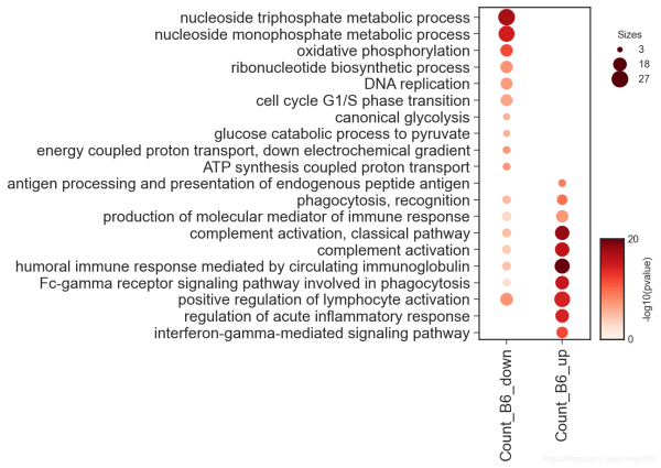教你怎么用python繪制dotplot