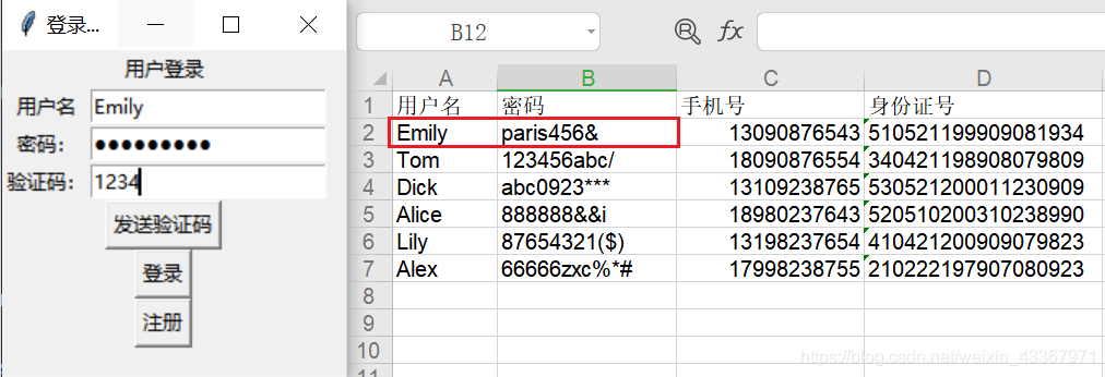 Python中tkinter的用戶登錄管理的實現