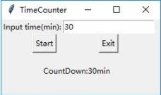 python實(shí)現(xiàn)簡(jiǎn)單倒計(jì)時(shí)功能