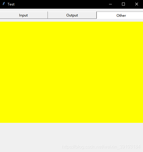 python中Tkinter實(shí)現(xiàn)分頁標(biāo)簽的示例代碼