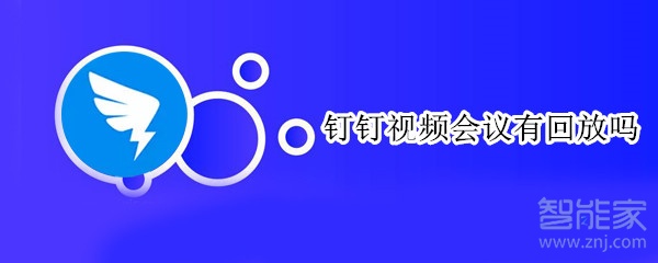 釘釘視頻會(huì)議有回放嗎