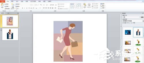 PPT中圖片怎么添加隨機(jī)線條效果?PPT中圖片添加隨機(jī)線條效果的方法
