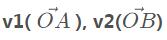 python 求兩個(gè)向量的順時(shí)針夾角操作