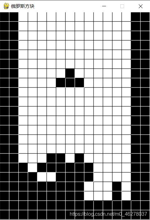 Python Pygame實現俄羅斯方塊