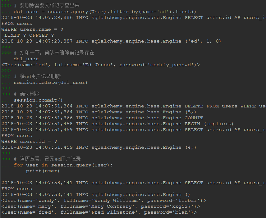 Python3+SQLAlchemy+Sqlite3實(shí)現(xiàn)ORM教程