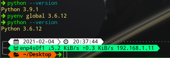 Python使用pyenv實現多環境管理