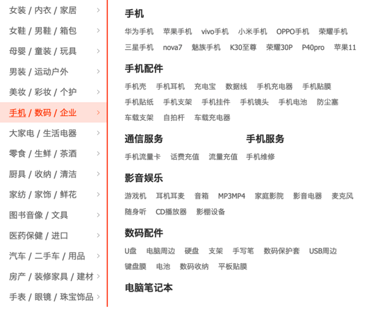 Python 無限級分類樹狀結構生成算法的實現(xiàn)