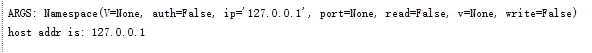 Python 利用argparse模塊實現腳本命令行參數解析