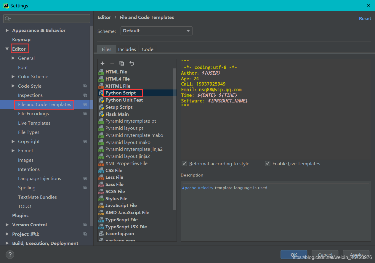 Python新建項目自動添加介紹和utf-8編碼的方法