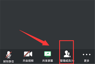 騰訊會議如何顯示所有人