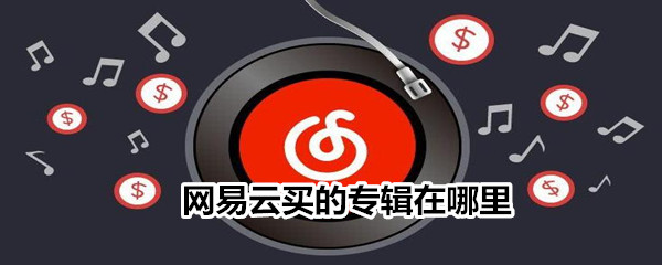 網易云買的專輯在哪里