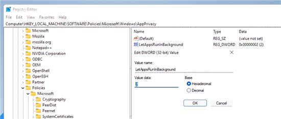 Windows11怎么禁用后臺應用程序?Windows11禁用后臺應用程序方法分享